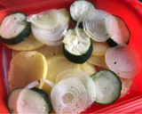Foto del paso 2 de la receta: Cazuela de rape y gambas 🦐 con verduras al micro (lékué)