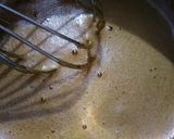A picture of step 4 of Dalgona coffee.