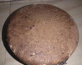 A picture of step 13 of Eggless chocolate chip vanilla cake #Chocolatebakingcontest.