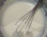 Foto langkah ke 4 dari resep Japanese Cheese Cake (pake keju Kraft Cheddar).