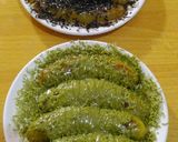 Foto langkah ke 6 dari resep Pisang Bakar Matcha / Green Tea.