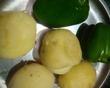 A picture of step 1 of Capsicum veg.