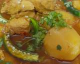Chicken aloo recipe step 6 photo