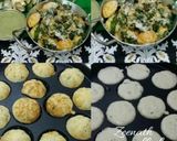 A picture of step 4 of Suji Dhokla Appe.