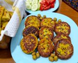 عکس مرحله 4 از دستور کوکو سیب زمینی کم روغن