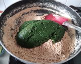 A picture of step 6 of Tiranga Kofta in Makhani Gravy.