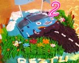 Foto langkah ke 4 dari resep 48.cake ultah 🍰.