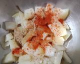A picture of step 3 of Ragda Puri.
