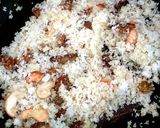 A picture of step 2 of Unnakai / Unnakaya.