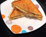 A picture of step 4 of Bread in egg toast.