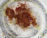 A picture of step 2 of Jini dosa.