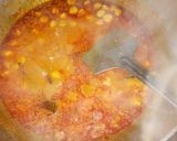 A picture of step 8 of Sattu kachori /chole.