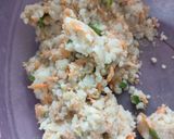 A picture of step 1 of Brown rice flakes cutlets.