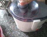 Hình bước làm 3 của món Sinh tố dưa hấu cà chua🍉🍅