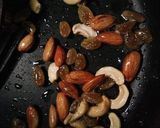 A picture of step 1 of Kesar Gulkand Rose jarda pulav.
