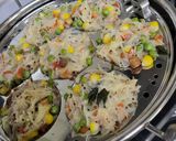 A picture of step 10 of Mix Vegetable Vermicelli idli.