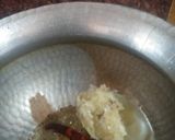 A picture of step 1 of Besan Pakoda Sabji.