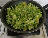 A picture of step 3 of Broccoli fry.