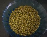 A picture of step 1 of Sprouted Masala Moong.