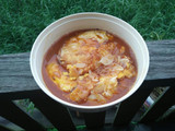 Telur Ceplok Kuah Merah