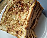 A picture of step 4 of French toast.