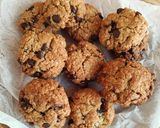 Foto del paso 10 de la receta: Cookies de avena y pepitas de chocolate rellenas (sin gluten)