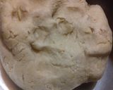 A picture of step 1 of Rote with spicy aloo gravy.