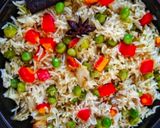 A picture of step 5 of Quick pulao in pressure cooker (one pot recipe).