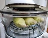 Hình bước làm 1 của món Bắp nếp nướng mỡ hành