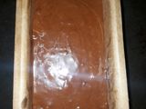Budín de chocolate en licuadora