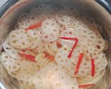 Hình bước làm 3 của món Củ sen chua ngọt