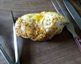 Foto del paso 2 de la receta: Pollo grille con papas al verdeo