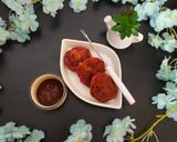 A picture of step 5 of Beetroot Tikki.