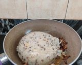 A picture of step 6 of Barnyard millet urad dal khichdi.