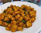 Foto langkah ke 1 dari resep Orek tempe bumbu halus cabe ijo.