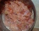 A picture of step 3 of Masala chana.