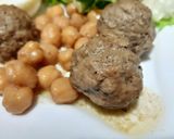 Une image de l'étape 5 de Boulettes d'agneau sauce blanche 🍴.