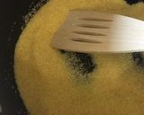 A picture of step 1 of Nutty Upma.