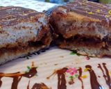A picture of step 4 of Dulce de Leche Stuffed Torrijas.