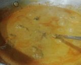 A picture of step 8 of Palak Kadhi.
