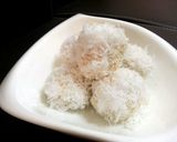 A picture of step 4 of Coconut Laddoo.