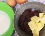 Foto langkah ke 1 dari resep Fudgy Brownie Simple.