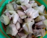 Foto langkah ke 2 dari resep Santan Kluwih Kacang Panjang.