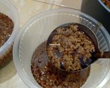 Foto langkah ke 4 dari resep Puding Lumut Gula Merah Lapis Mentega.