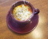 A picture of step 5 of Pizza in a Cup.