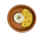Foto langkah ke 2 dari resep Resep MPASI 12+ - Rice with Creamy Salmon.