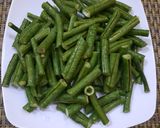 Foto langkah ke 1 dari resep Tumis Kacang Panjang Tempe.