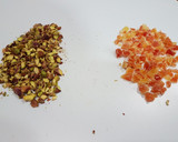 Foto del paso 19 de la receta: Brookiepie ó Cookie-Brownie con Papaya crujiente & Pistachos!