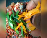 A picture of step 9 of Garden egg sauce with fish.