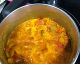 Foto del paso 6 de la receta: Emperador multisalsa (verde, tomate casero, curry)